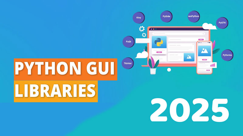 python gui libraries