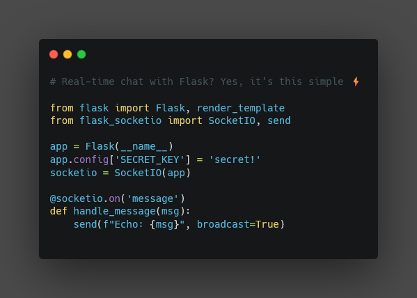 flask-socketio